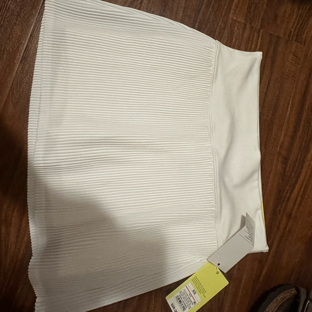 All in Motion White Mini Skort